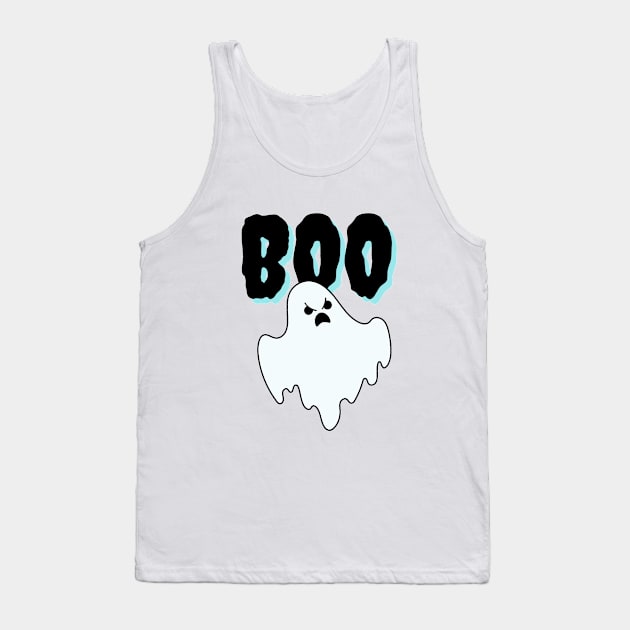 BOO GHOST Tank Top by MMC